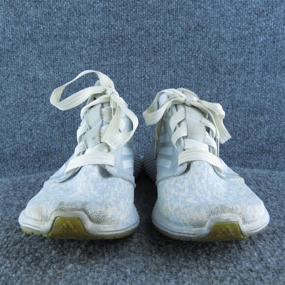 adidas Women's Edge lux Sneaker Gray Fabric Size 7M Gently Used 2025 - Picture 2 of 10